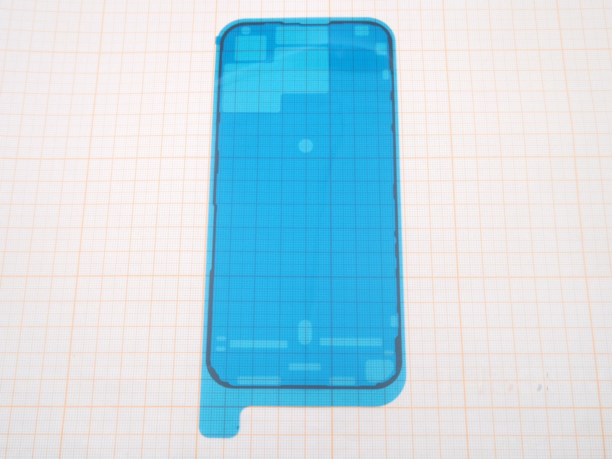 Скотч для iPhone 15 Pro Max (между дисплеем и корпусом)