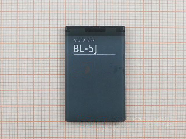 АКБ для Nokia BL-5J 5228 / 5230 / 5235 / 5800 / N900 / Asha 200 / Asha 302 / X6 / C3 / / X1-01 / Lumia 520 / Lumia 521 / Lumia 525 / Lumia 526 (тех.упак), ориг