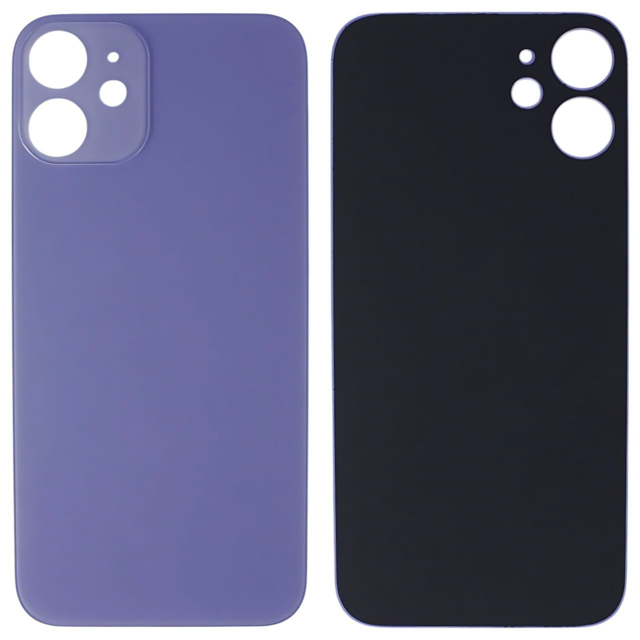 Задняя крышка для iPhone 12 mini (фиолетовый) с широкими отверстиями
