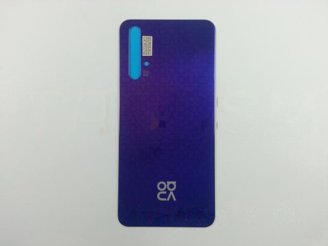 Задняя крышка для Huawei Nova 5T (фиолетовый), ориг