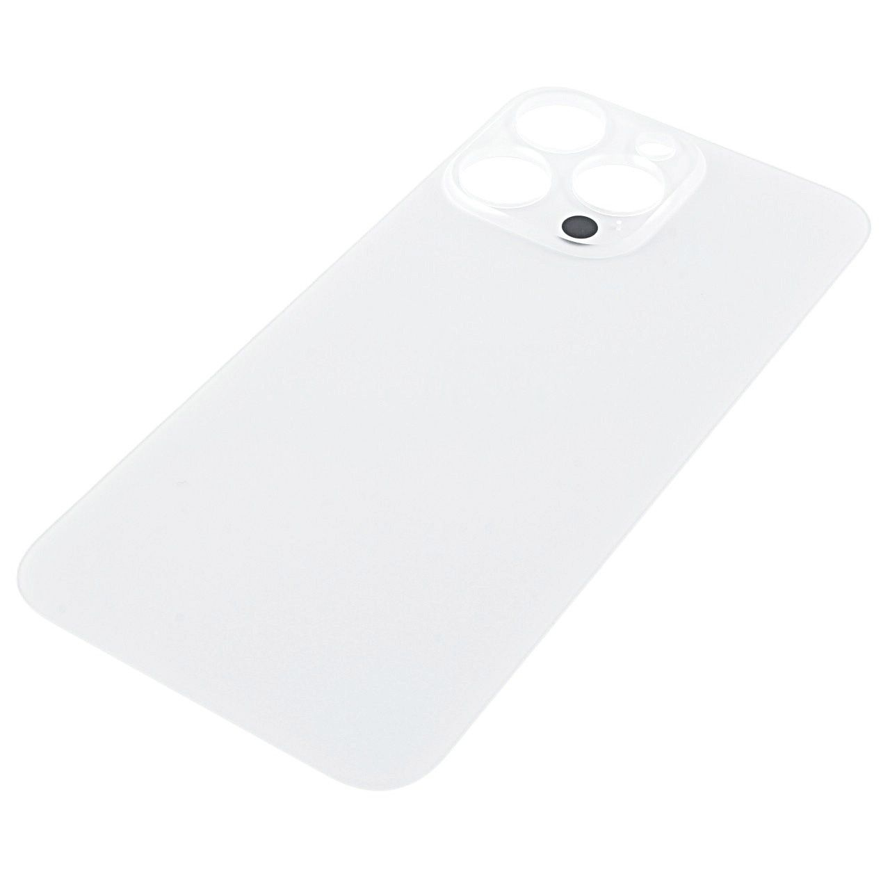 Задняя крышка для iPhone 15 Pro Max (белый) с широкими отверстиями