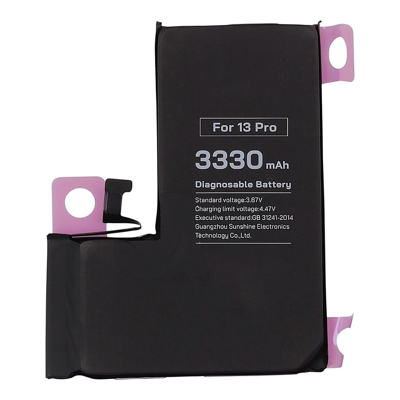 АКБ для iPhone 13 Pro, (Diagnosable Battery, без ошибки, повышенной ёмкости), RELIFE