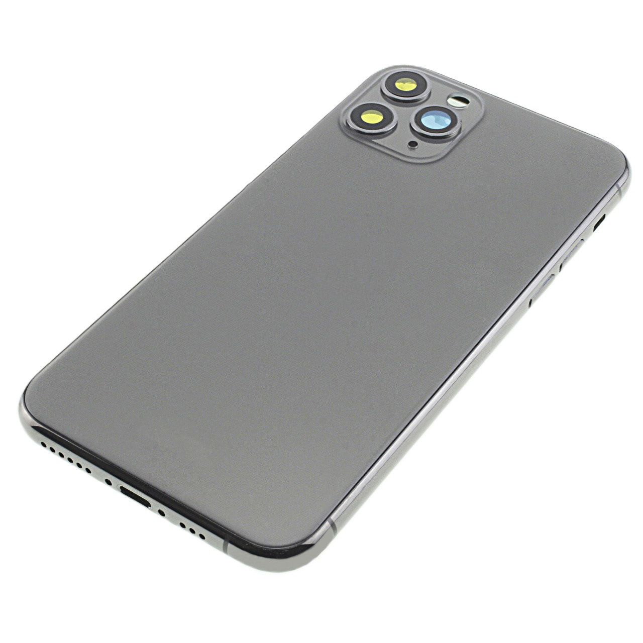 Задняя крышка для iPhone 11 Pro (серый) в сборе, ориг