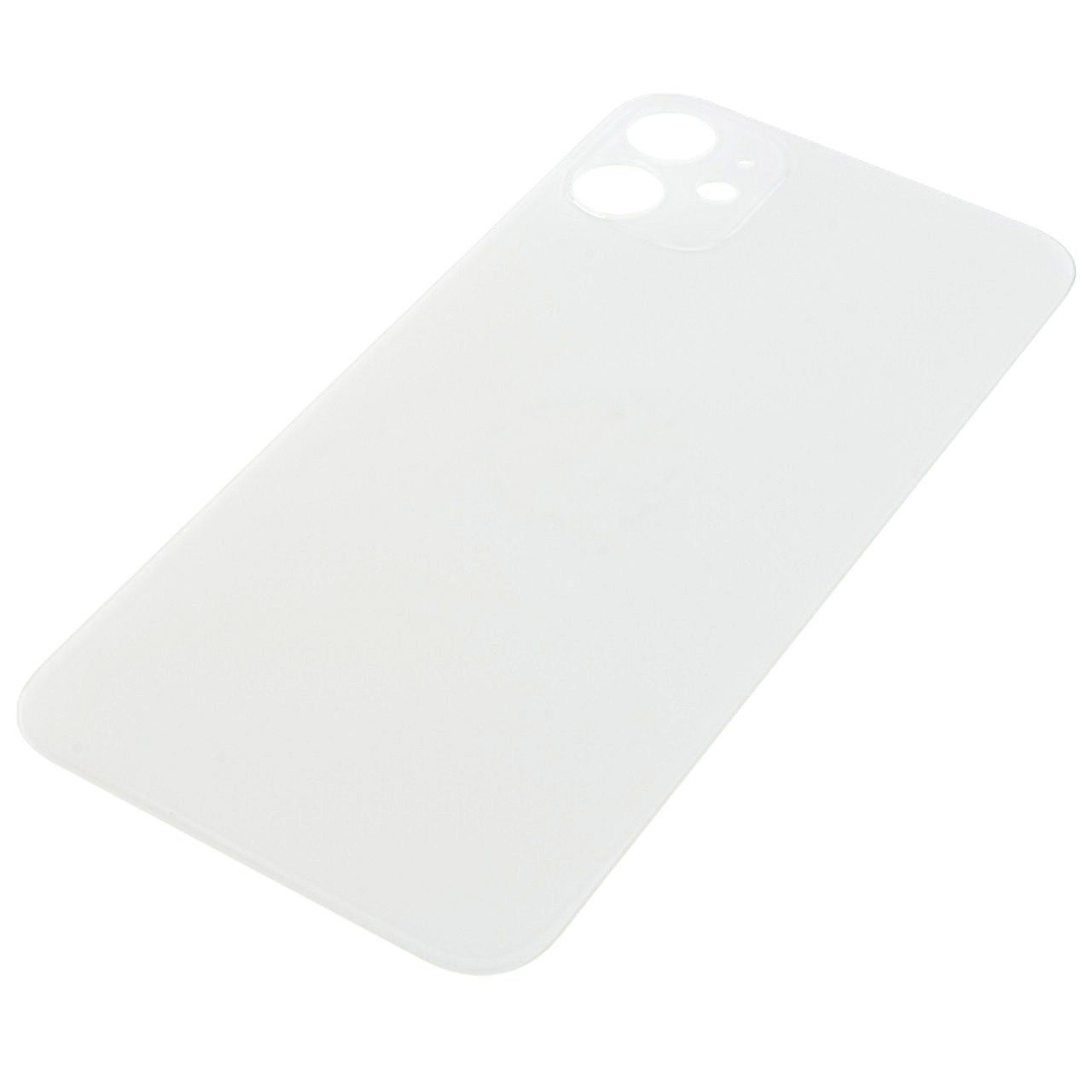 Задняя крышка для iPhone 11 (белый) с широкими отверстиями, ориг