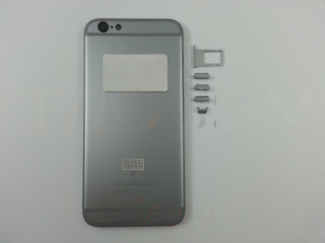Задняя крышка для iPhone 6S (серый), ориг