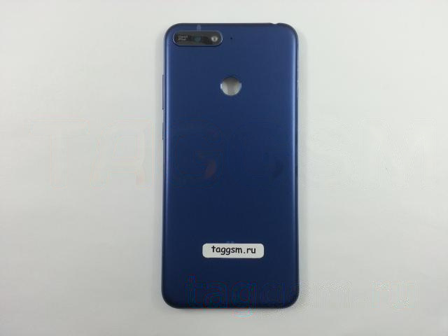 Задняя крышка для Huawei Y6 Prime (2018) (синий), ориг