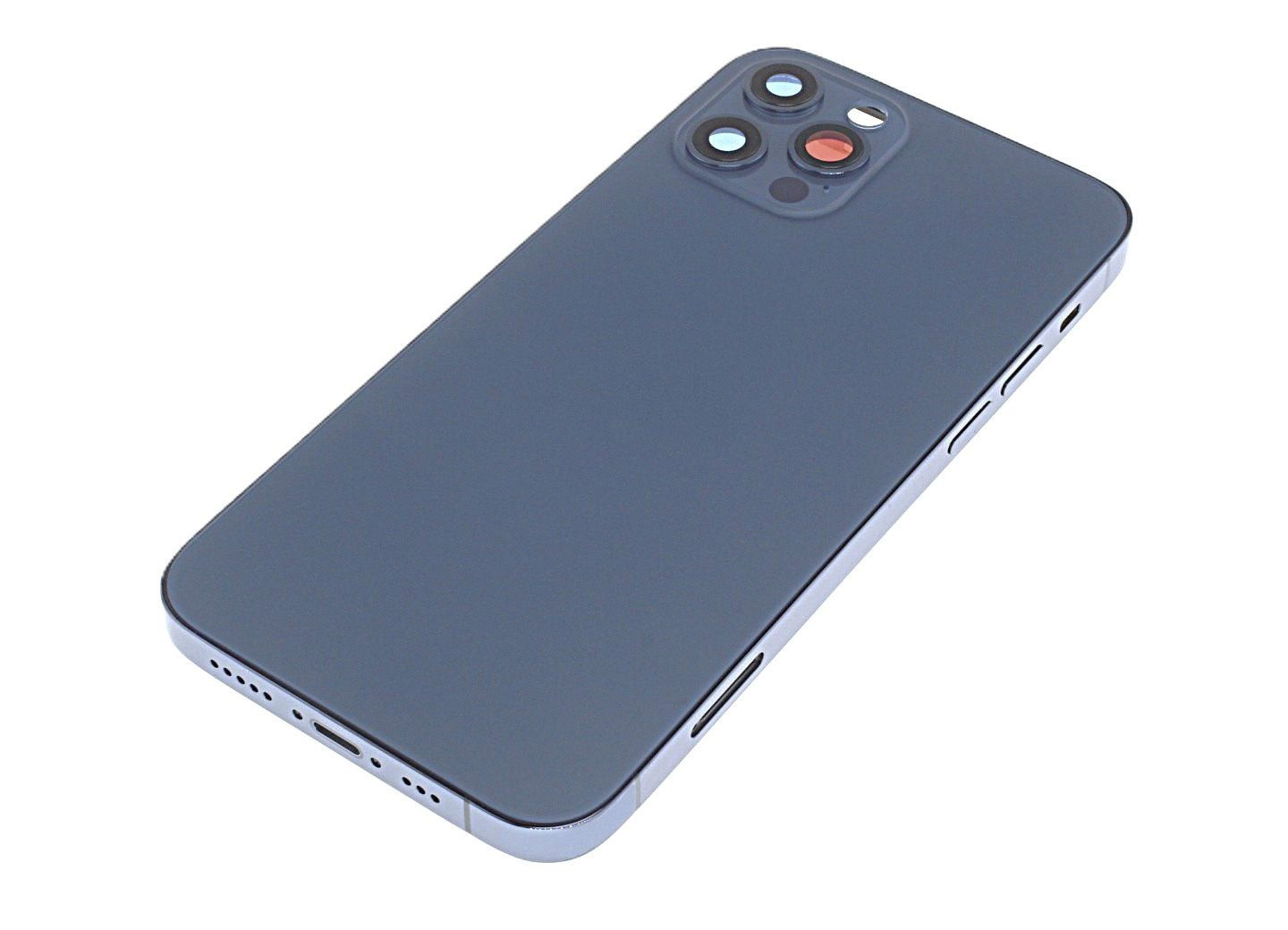 Задняя крышка для iPhone 12 Pro (синий) в сборе, ориг
