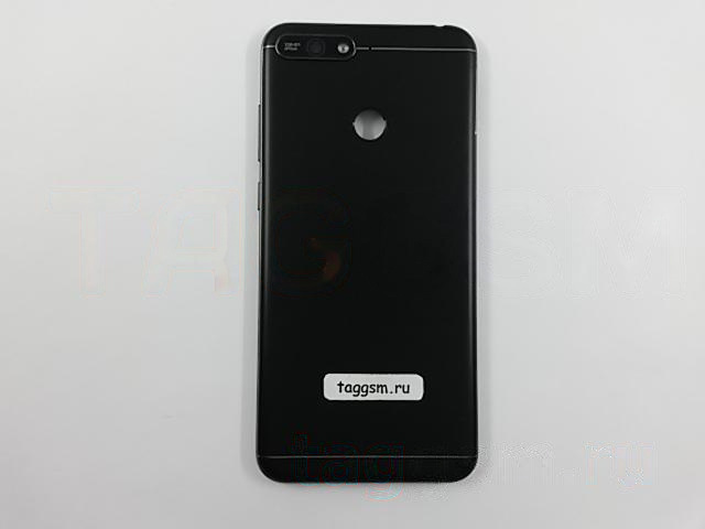 Задняя крышка для Huawei Honor 7A Pro (черный), ориг