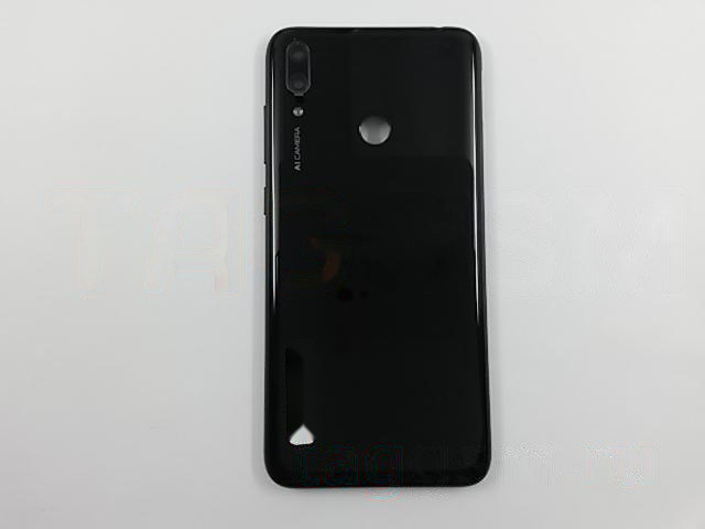 Задняя крышка для Huawei Y7 (2019) (черный), ориг
