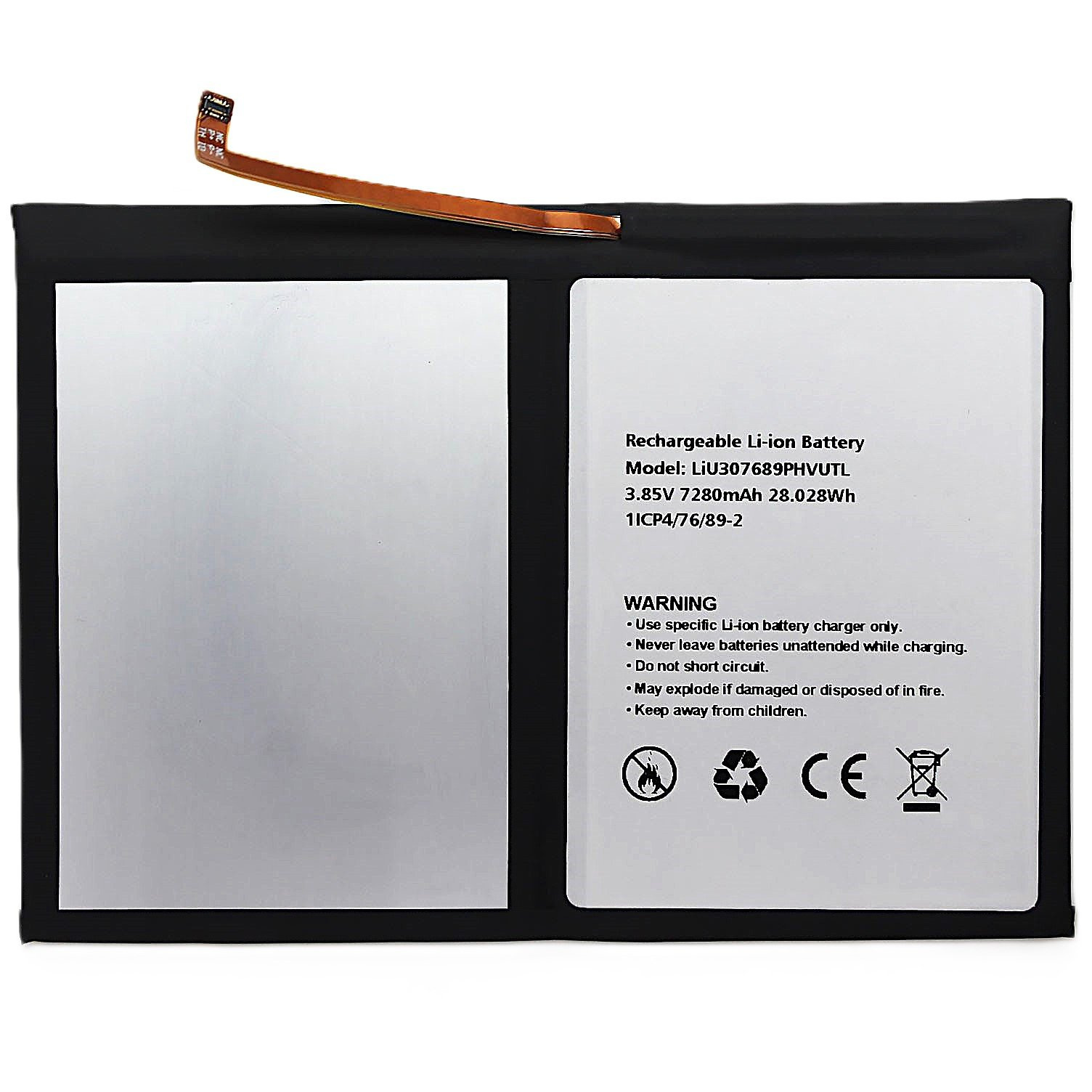 АКБ для Blackview Tab 13 / Tab 13 Pro (LiU307689PHVUTL), ориг