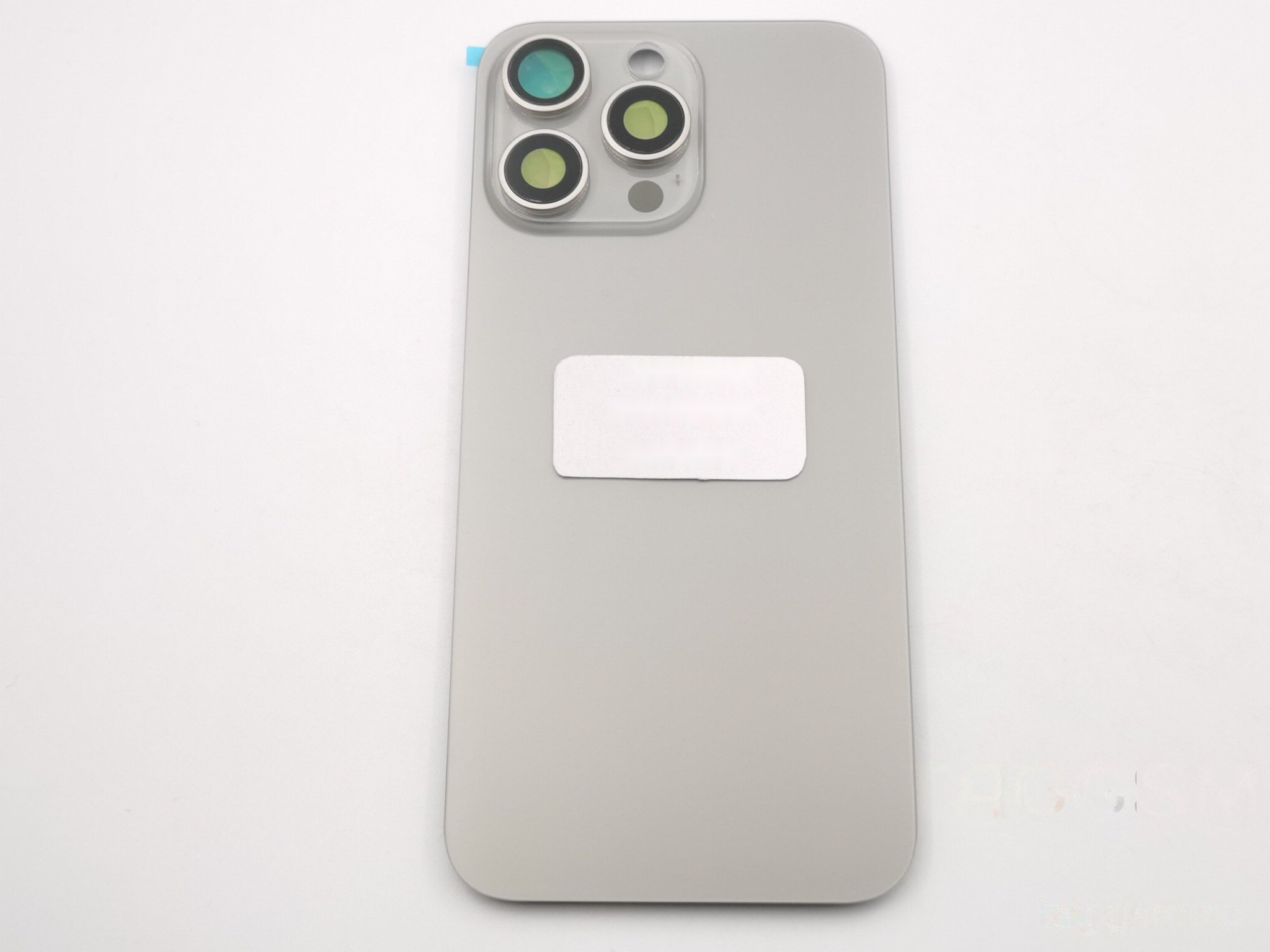 Задняя крышка для iPhone 15 Pro Max (титан) в сборе, ориг