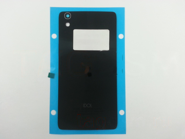 Задняя крышка для Alcatel OT-6055K Idol 4 (черный)