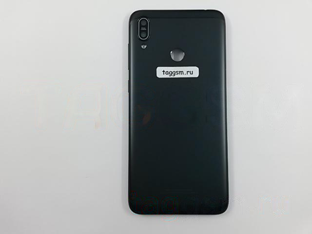 Задняя крышка для Asus Zenfone Max (М2) (ZB633KL) (черный), ориг