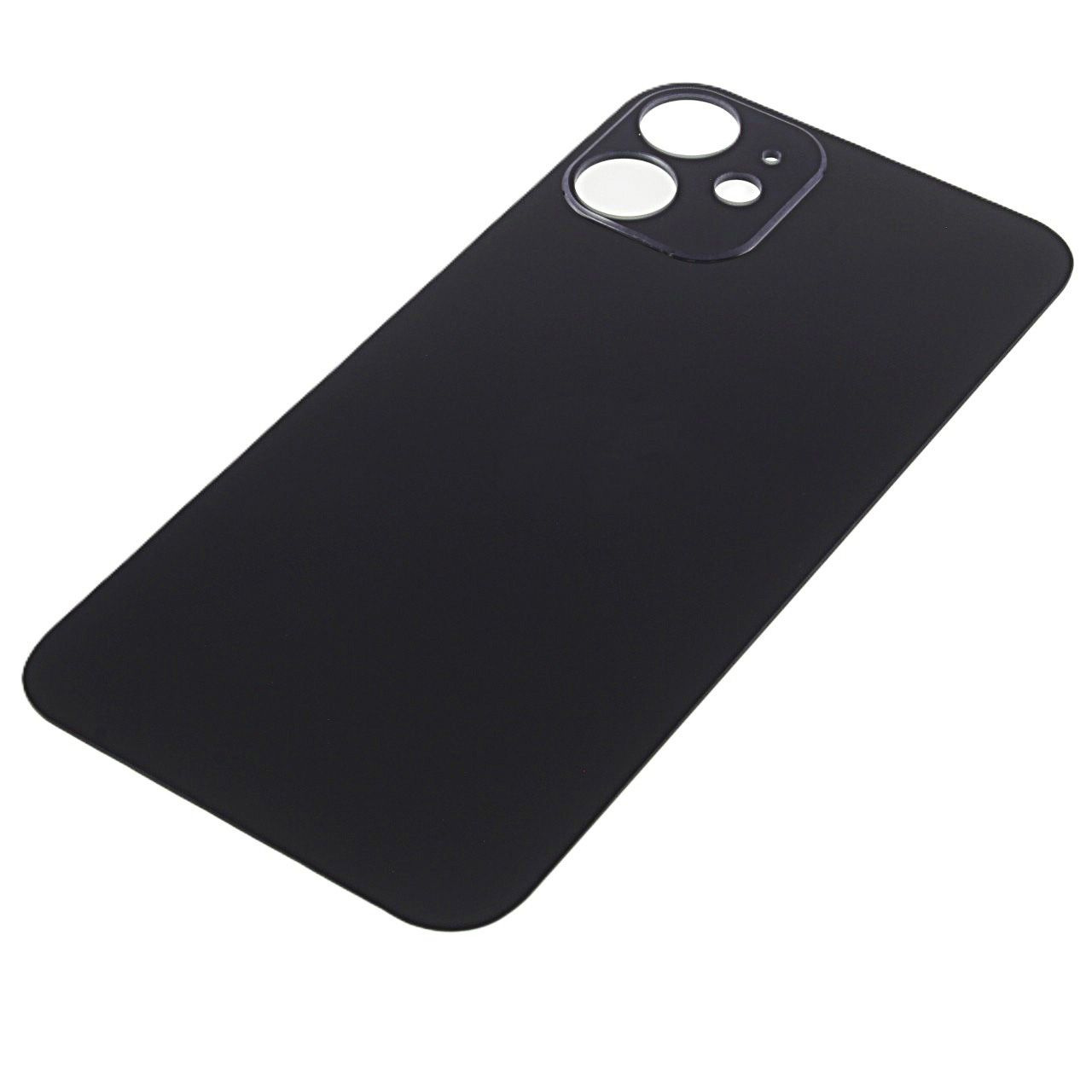 Задняя крышка для iPhone 12 mini (черный) с широкими отверстиями