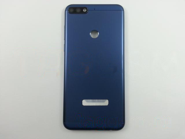 Задняя крышка для Huawei Honor 7C Pro (синий), ориг