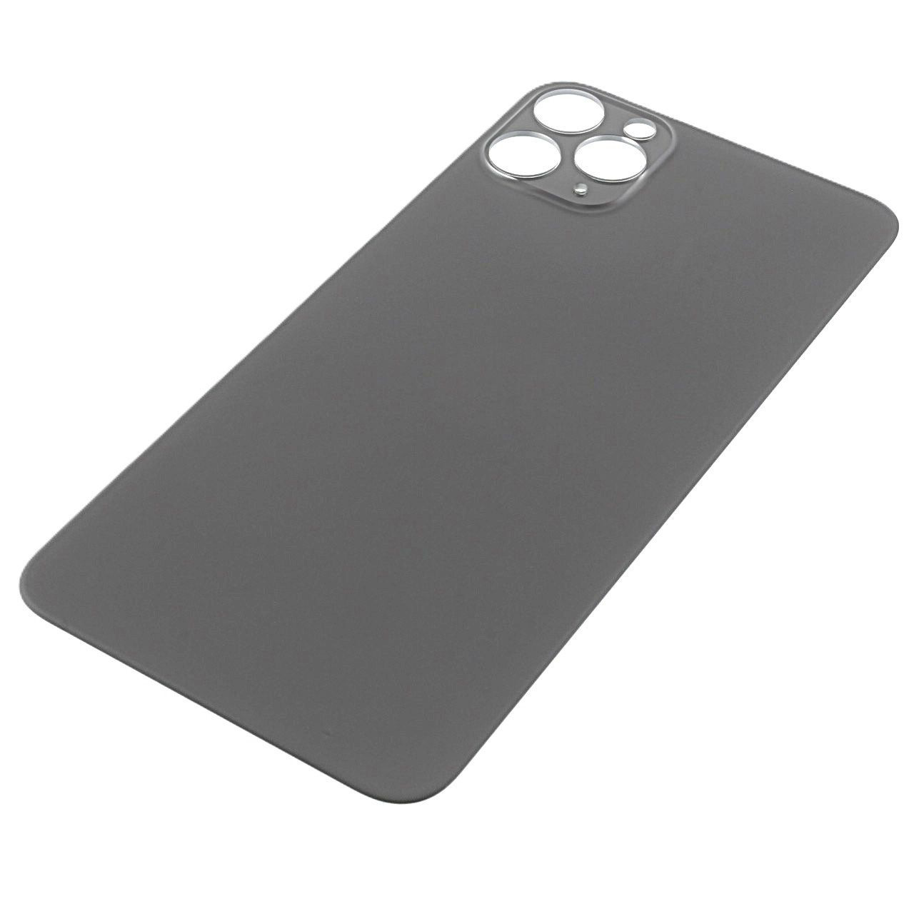 Задняя крышка для iPhone 11 Pro Max (серый) с широкими отверстиями, ориг