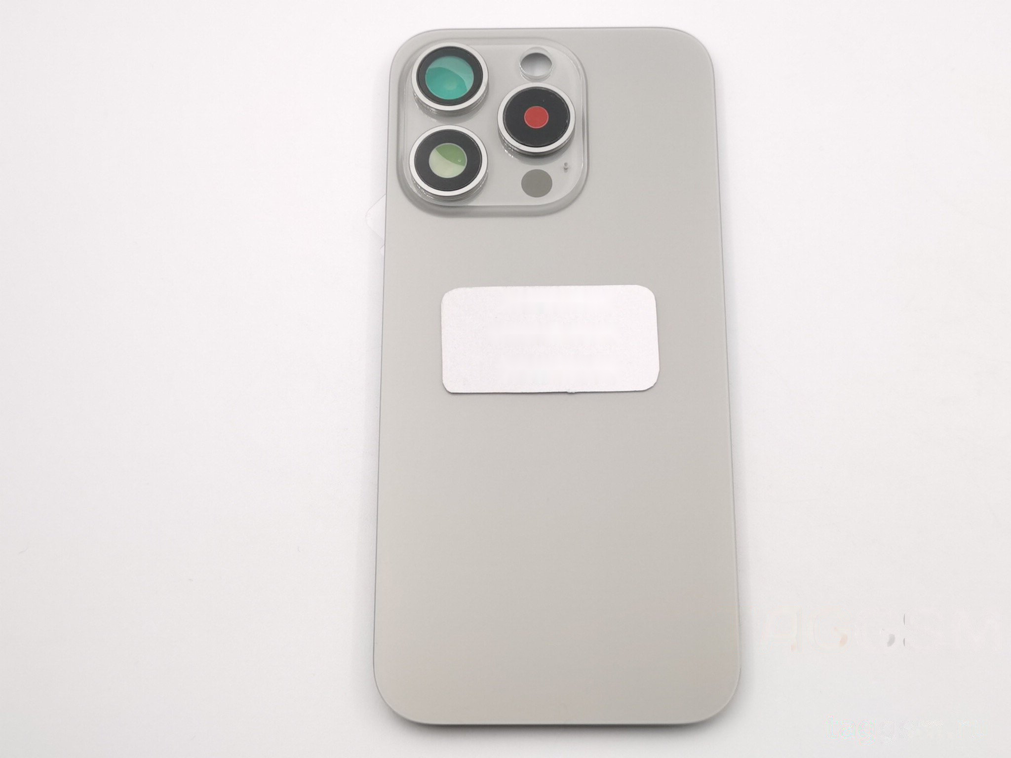 Задняя крышка для iPhone 15 Pro (титан) в сборе, ориг