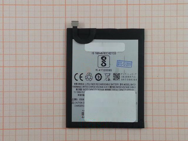 АКБ для MEIZU M6 Note (BA721) (в коробке), ориг