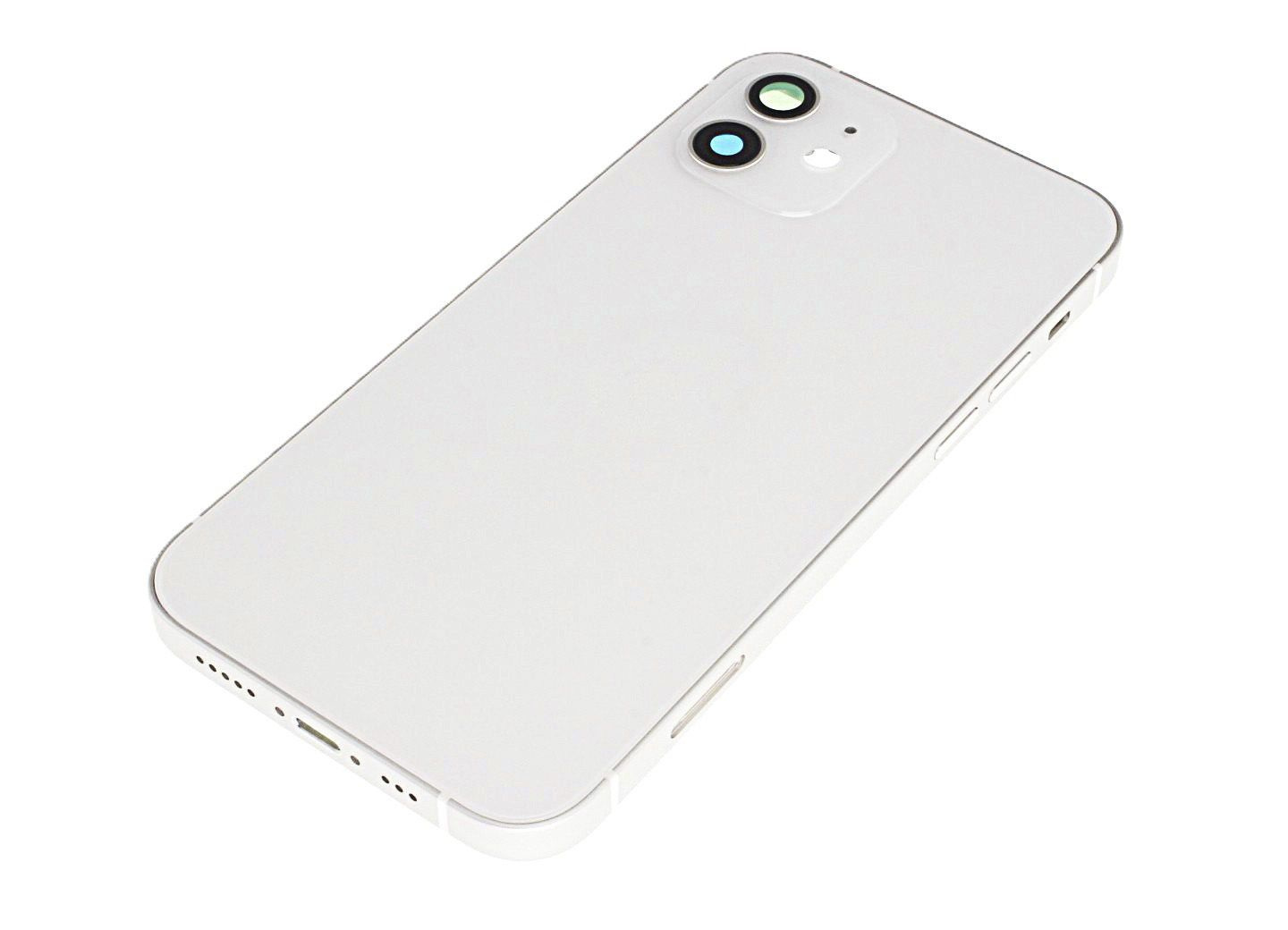 Задняя крышка для iPhone 12 (белый) в сборе, ориг