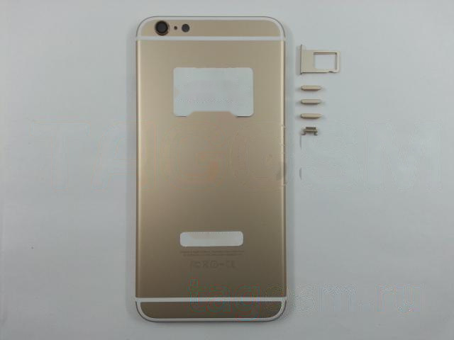 Задняя крышка для iPhone 6 Plus (золото), ориг