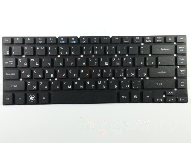 Клавиатура для ноутбука Acer Aspire 3830 / 3830G / 3830T / 3830TG / 4830G / 4830T / 4830TG / 4755 (черный)