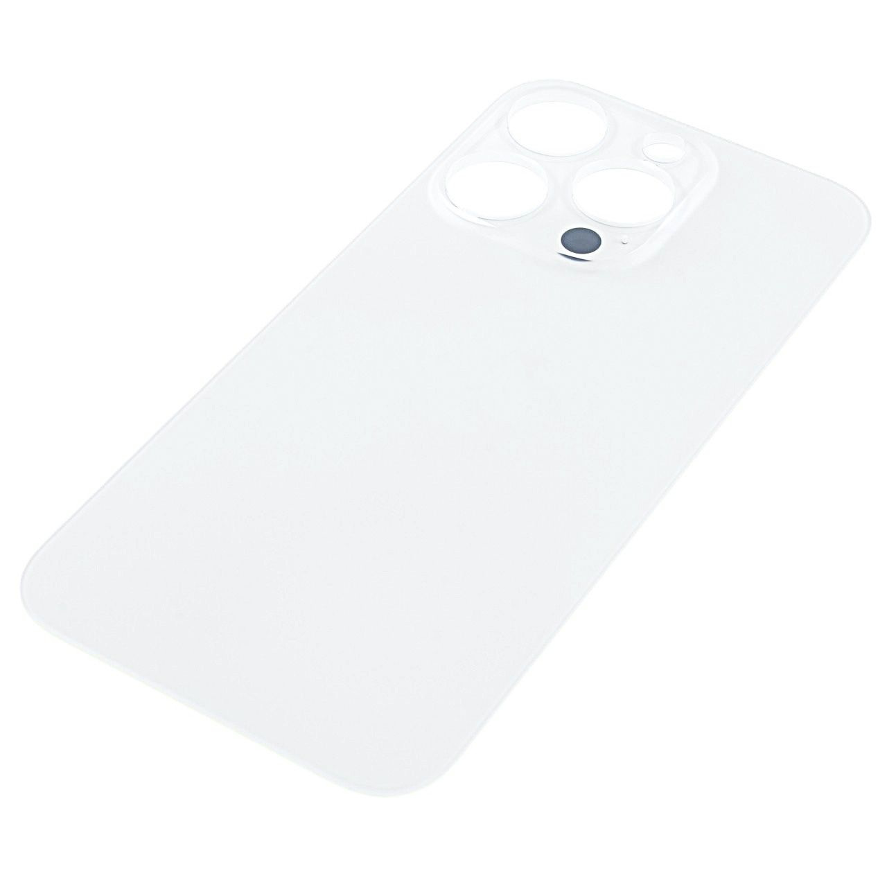 Задняя крышка для iPhone 15 Pro (белый) с широкими отверстиями, ориг