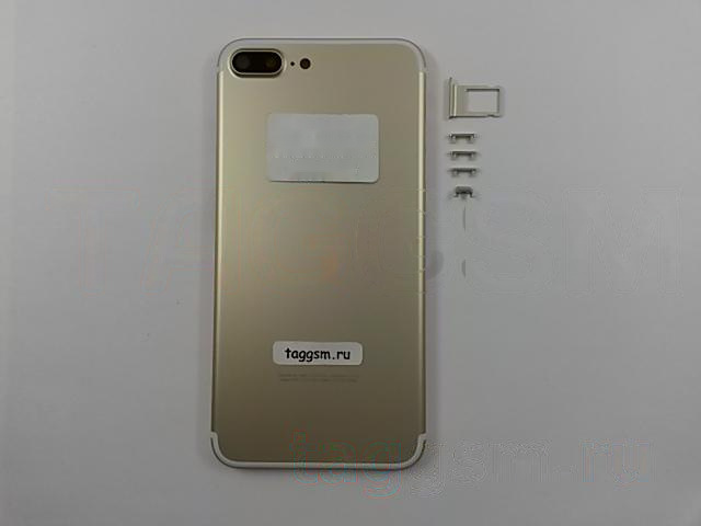Задняя крышка для iPhone 7 Plus (золото), ориг