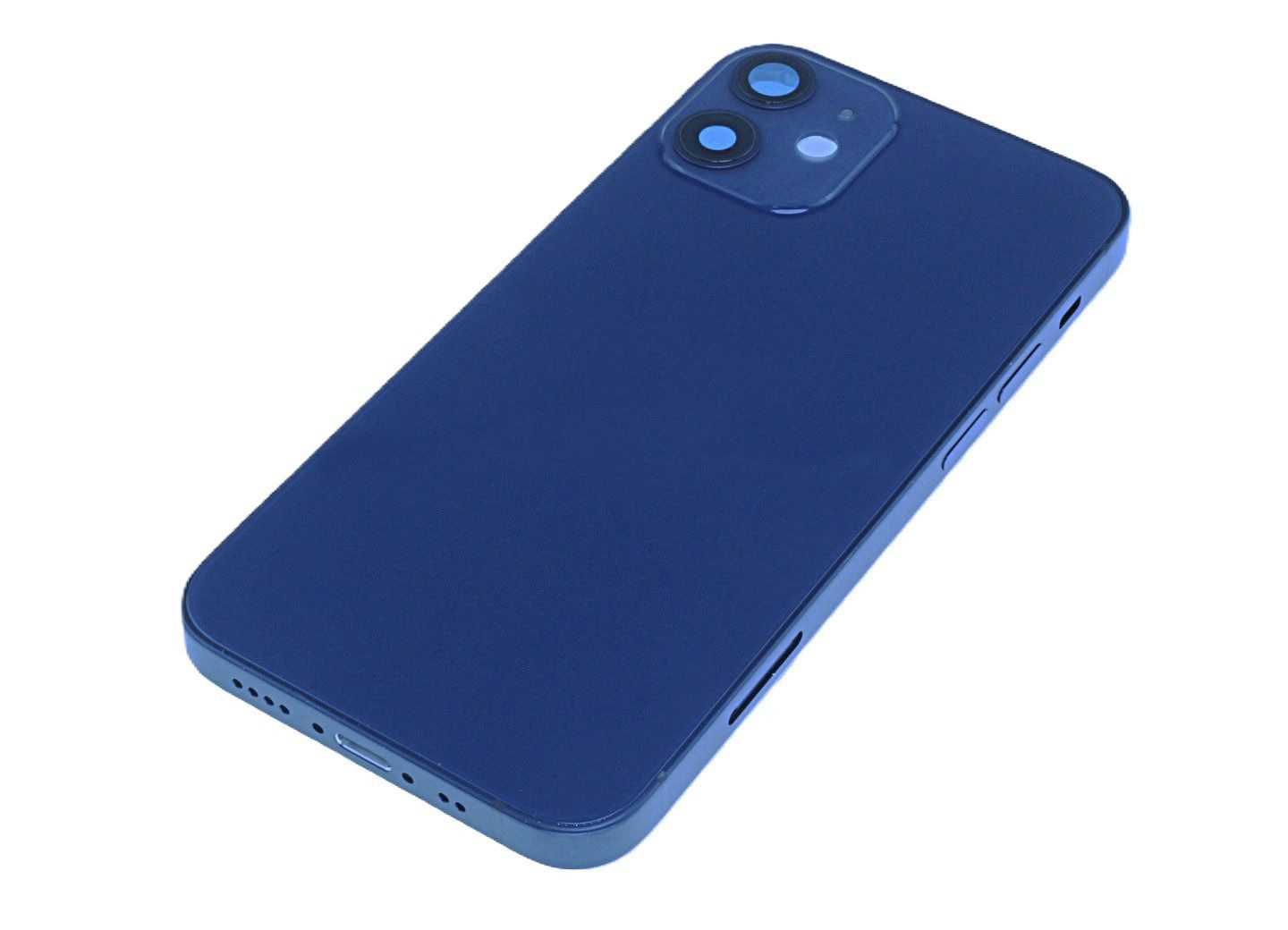Задняя крышка для iPhone 12 mini (синий) в сборе, ориг