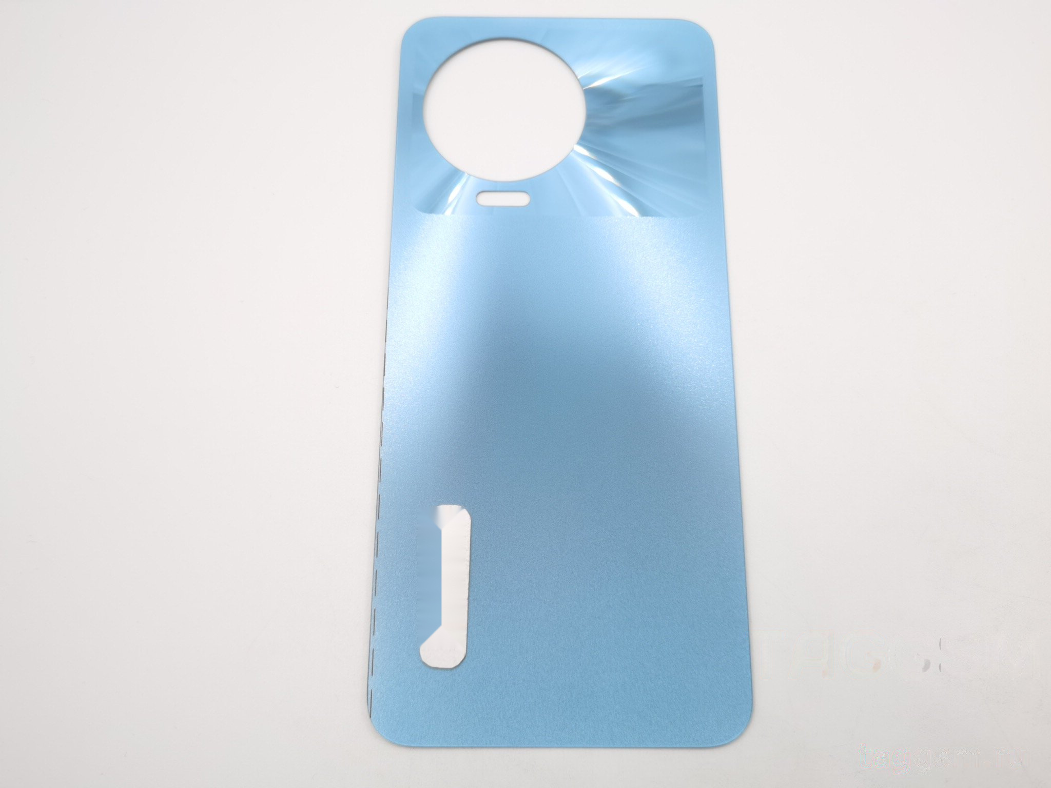 Задняя крышка для Infinix Note 12 (2023) (X676C) / 12 Pro (X676B) (синий)