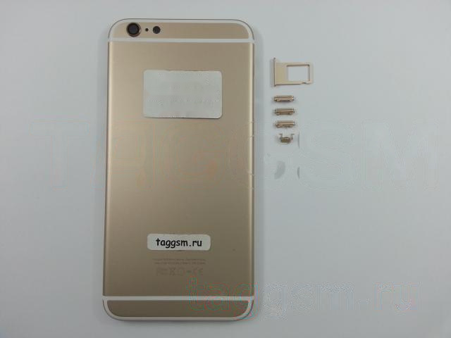 Задняя крышка для iPhone 6S Plus (золото)