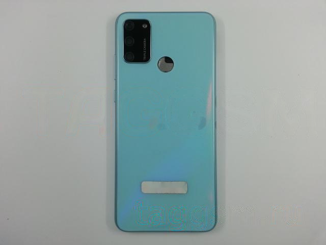 Задняя крышка для Huawei Honor 9A (голубой), ориг