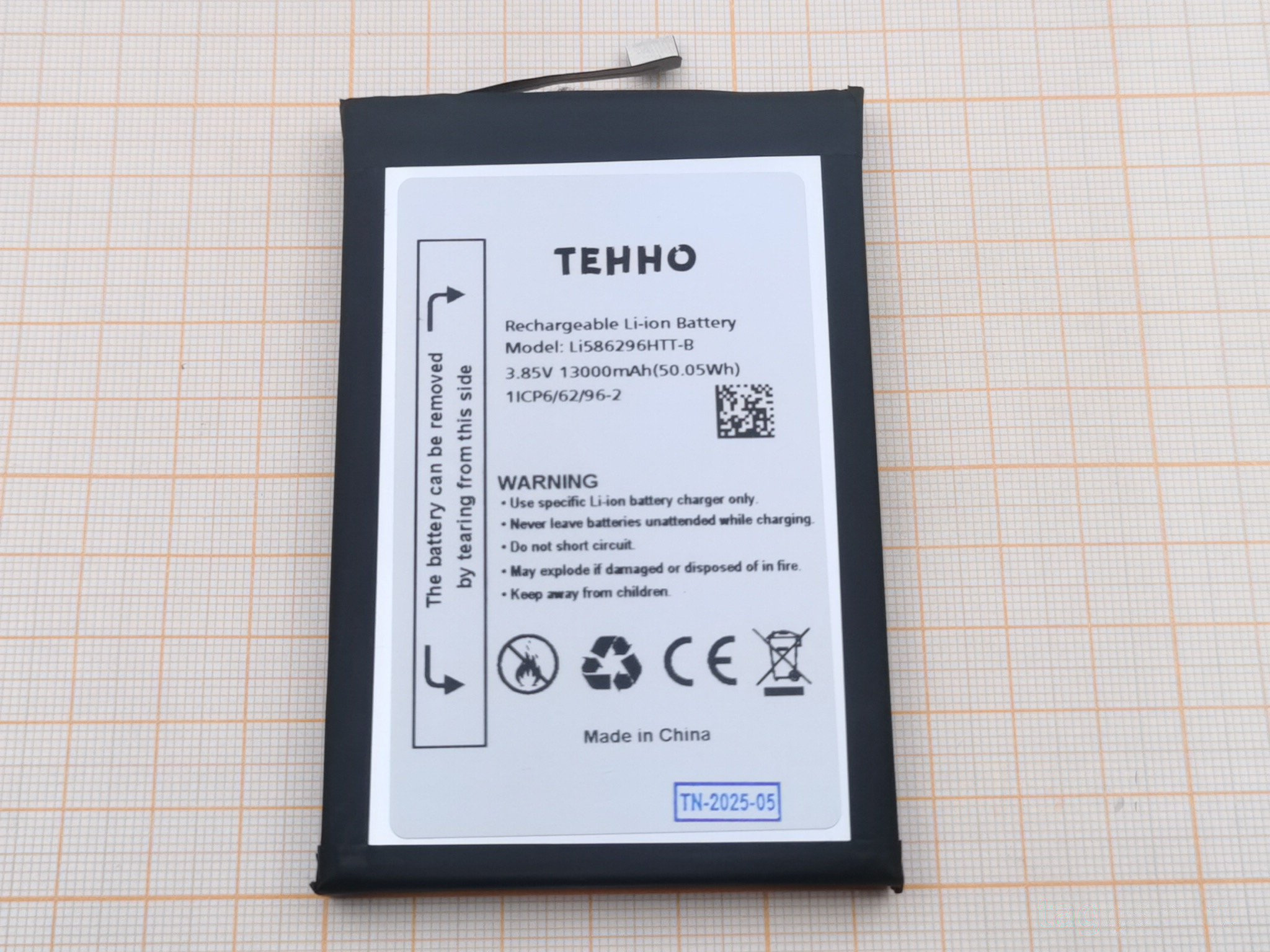 АКБ для Blackview BV7100 / BV7100 Pro (Li586296PHTT) (тех.упак), ориг