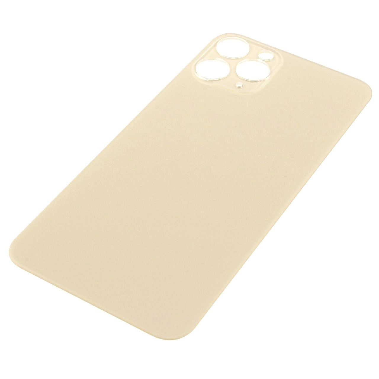 Задняя крышка для iPhone 11 Pro (золото) с широкими отверстиями, ориг