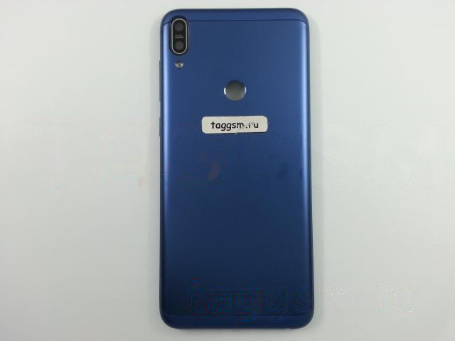 Задняя крышка для Asus Zenfone Max Pro (М1) (ZB601KL) (синий), ориг