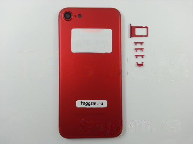 Задняя крышка для iPhone 7 (красный), ориг