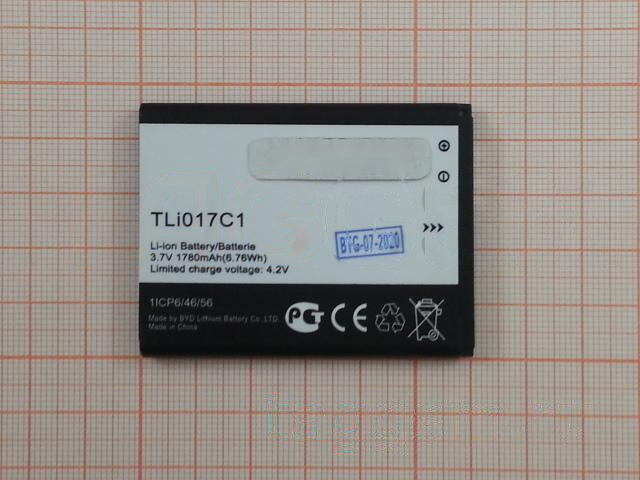 АКБ для Alcatel OT-5017D / 5017X / 5019D Pixi 3 (TLi017C1), (в коробке), ориг