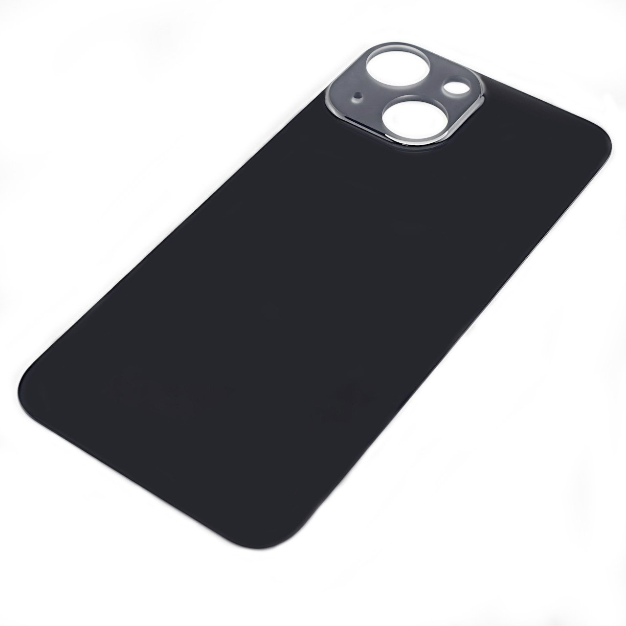 Задняя крышка для iPhone 13 mini (черный) с широкими отверстиями, ориг