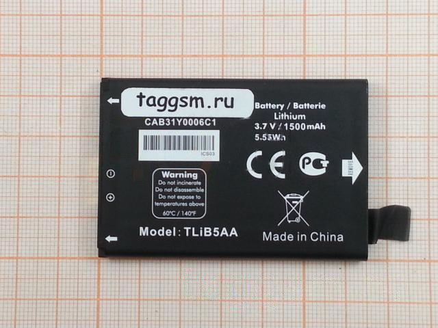 АКБ для Alcatel OT-960 / 960C (TLiB5AA) (в коробке), ориг