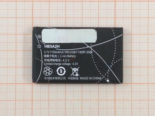 АКБ для Huawei C8800 / C8100 / M750 / T550 / T552 / U7510 / U7519 / U8110 / U8500 (HB5A2H) (в коробке), TN+