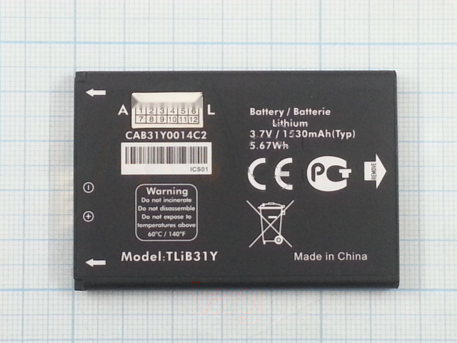 АКБ для Alcatel OT-960 / 960C (TliB31Y) (тех.упак), ориг