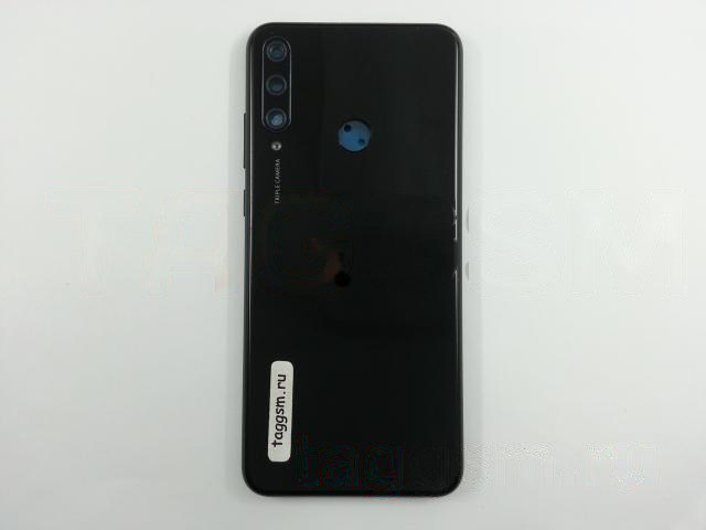 Задняя крышка для Huawei Y6p (черный), ориг