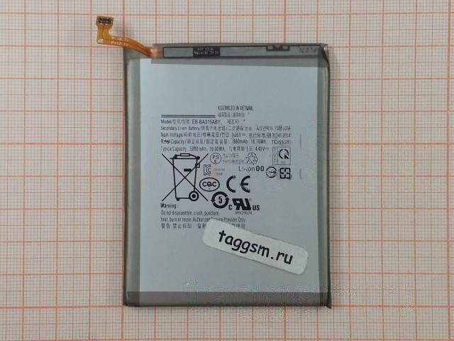 АКБ для Samsung A315F / A225F / A325F Galaxy A31 / A22 / A32 (EB-BA315ABY) (в коробке), TN+