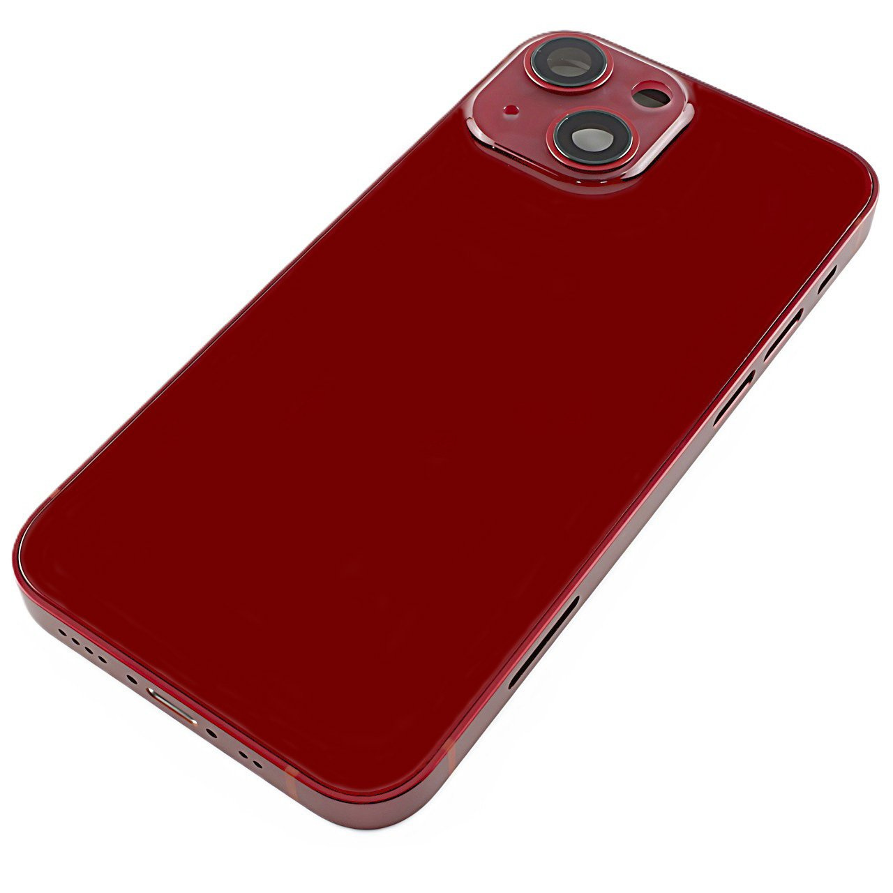 Задняя крышка для iPhone 13 mini (красный) в сборе, ориг