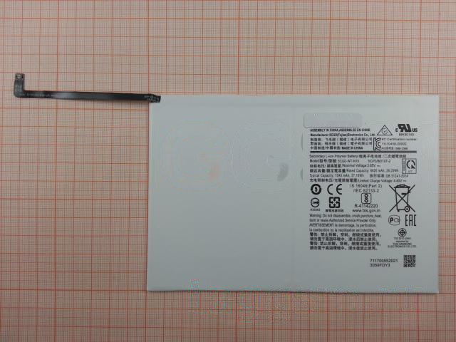 АКБ для Samsung T500 / T505 (SCUD-WT-N19) Galaxy Tab A7 10.4, ориг