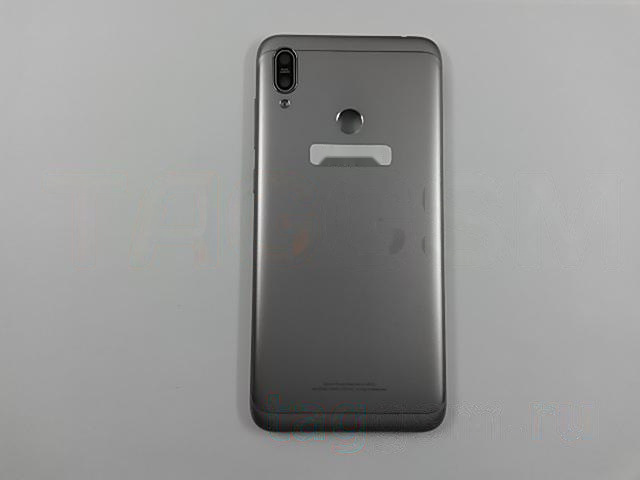 Задняя крышка для Asus Zenfone Max (М2) (ZB633KL) (серебро), ориг