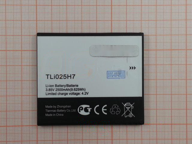 АКБ для Alcatel OT-5051D POP 4 (TLp025H1 / TLp025H7 / TLi025H7) (в коробке), ориг