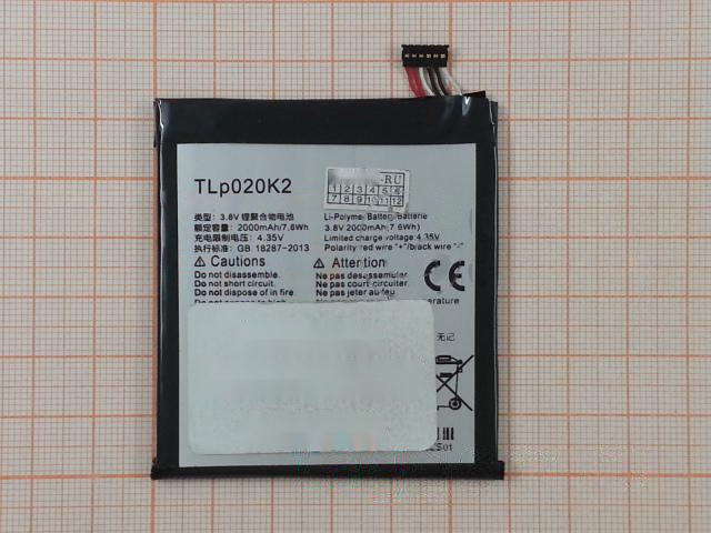 АКБ для Alcatel OT-6039Y Idol 3 (4.7") (TLp020K2 / TLp020KJ) (в коробке), TN+