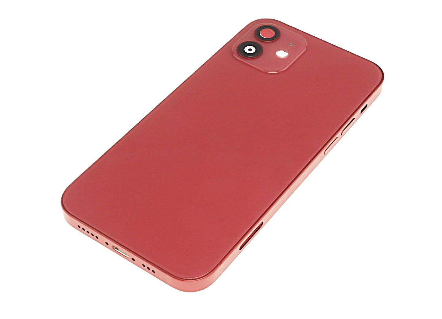 Задняя крышка для iPhone 12 (красный) в сборе, ориг
