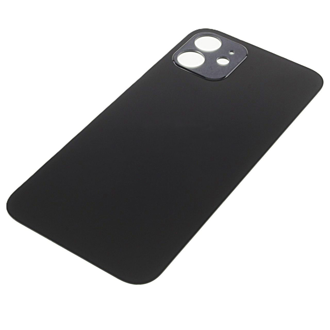 Задняя крышка для iPhone 12 (черный) с широкими отверстиями