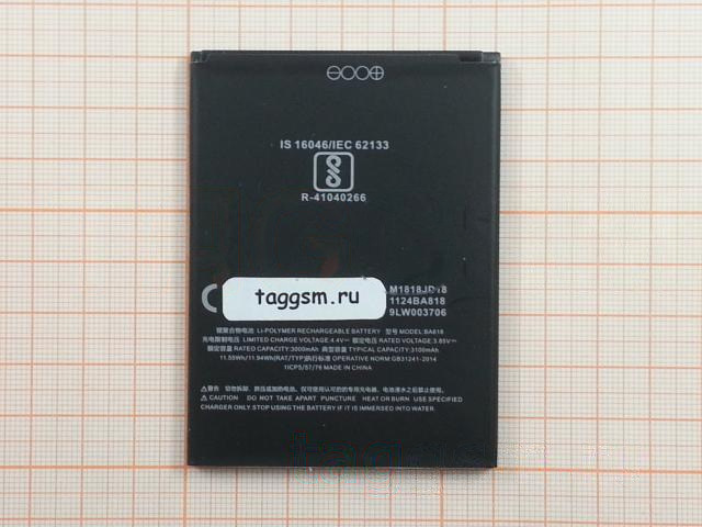 АКБ для MEIZU C9 (BA818) (в коробке),TN+